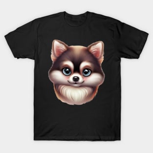 Wagtastic Pomsky T-Shirt